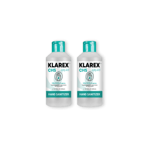 klarex hand sanitizer 300ml - 2 bottles.